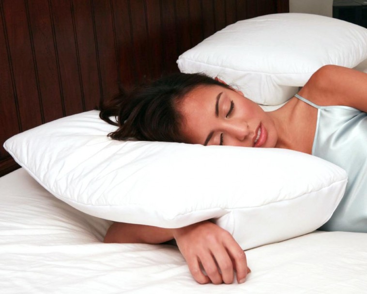 Better Sleep Pillow Gel Fiber Pillow - Patented  Arm-Tunnel Design Improves Hand And Arm Circulation - Neck Pain Relief -  Perfect Side And Stomach