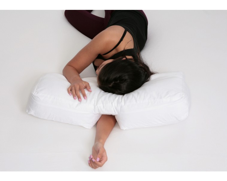 Wife Pillow  Side Sleeper Pillow With Arm Hole - Husband Pillow