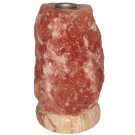 Oil Burning Natural Salt Lamp - Himalayan Lamp, Onyx Marble Base