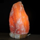 Himalayan Salt Lamp - 8.5in Natural Crystal On Onyx Marble Base 