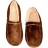 Men's Memory Foam Slippers - Brown -Faux Suede House Shoes (7 -8 size)