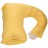 Boyfriend Pillow Yellow - Original  Armed Man Funny Novelty Gift Idea