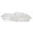 Terry Cloth Cover For Better Sleep Pillow Memory Foam Version - White