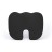 Coccyx Orthopedic Comfort Foam Seat Cushion Wedge Pillow, Black